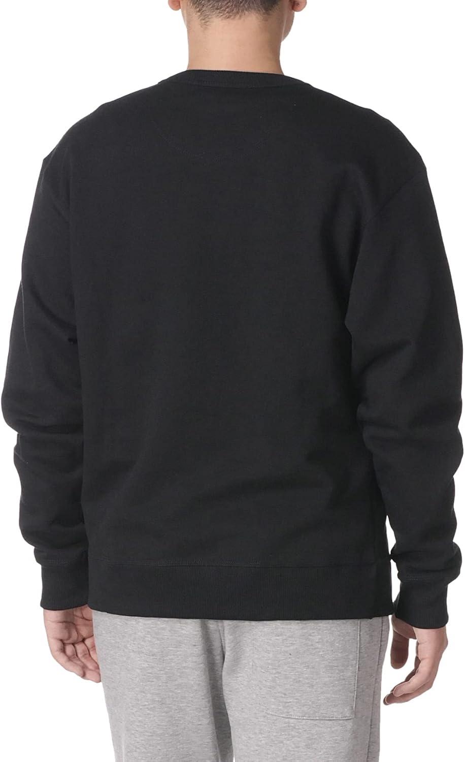imageChampion Mens Fleece Midweight Crewneck Sweatshirt Reg Or Big ampamp TallBlack