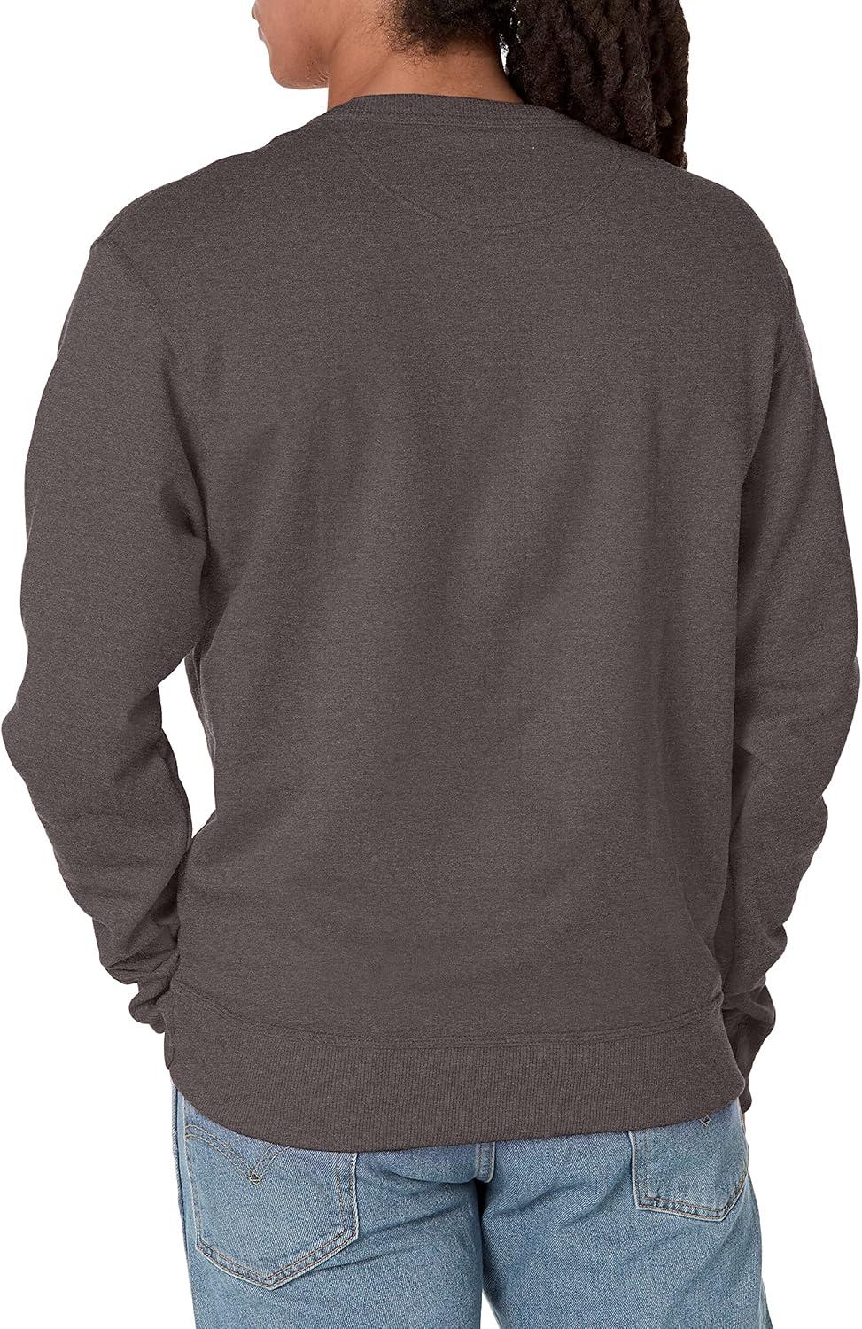 imageChampion Mens Fleece Midweight Crewneck Sweatshirt Reg Or Big ampamp TallGranite Heather
