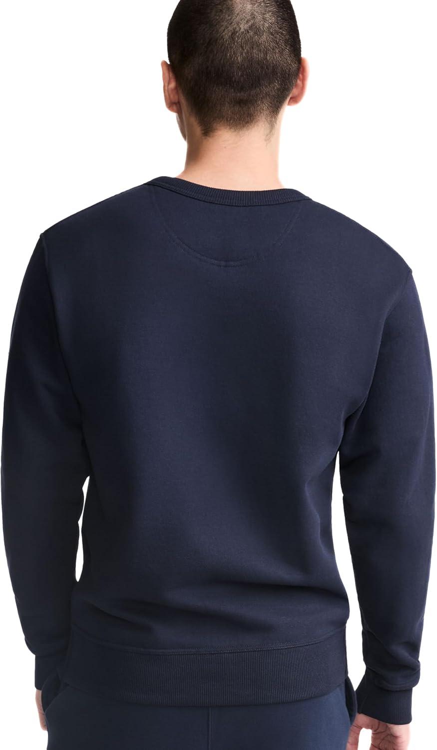 imageChampion Mens Fleece Midweight Crewneck Sweatshirt Reg Or Big ampamp TallNavy