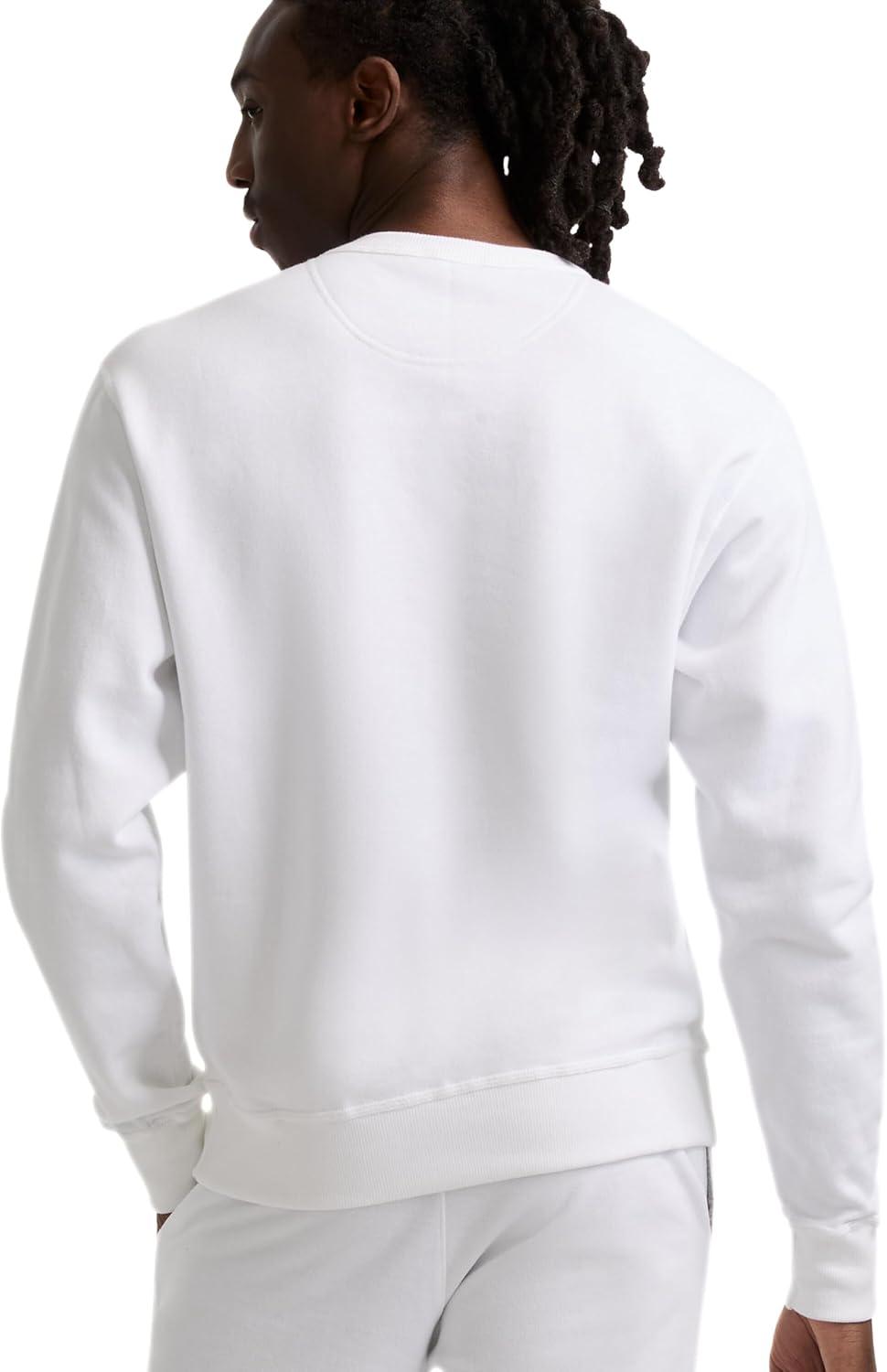 imageChampion Mens Fleece Midweight Crewneck Sweatshirt Reg Or Big ampamp TallWhite
