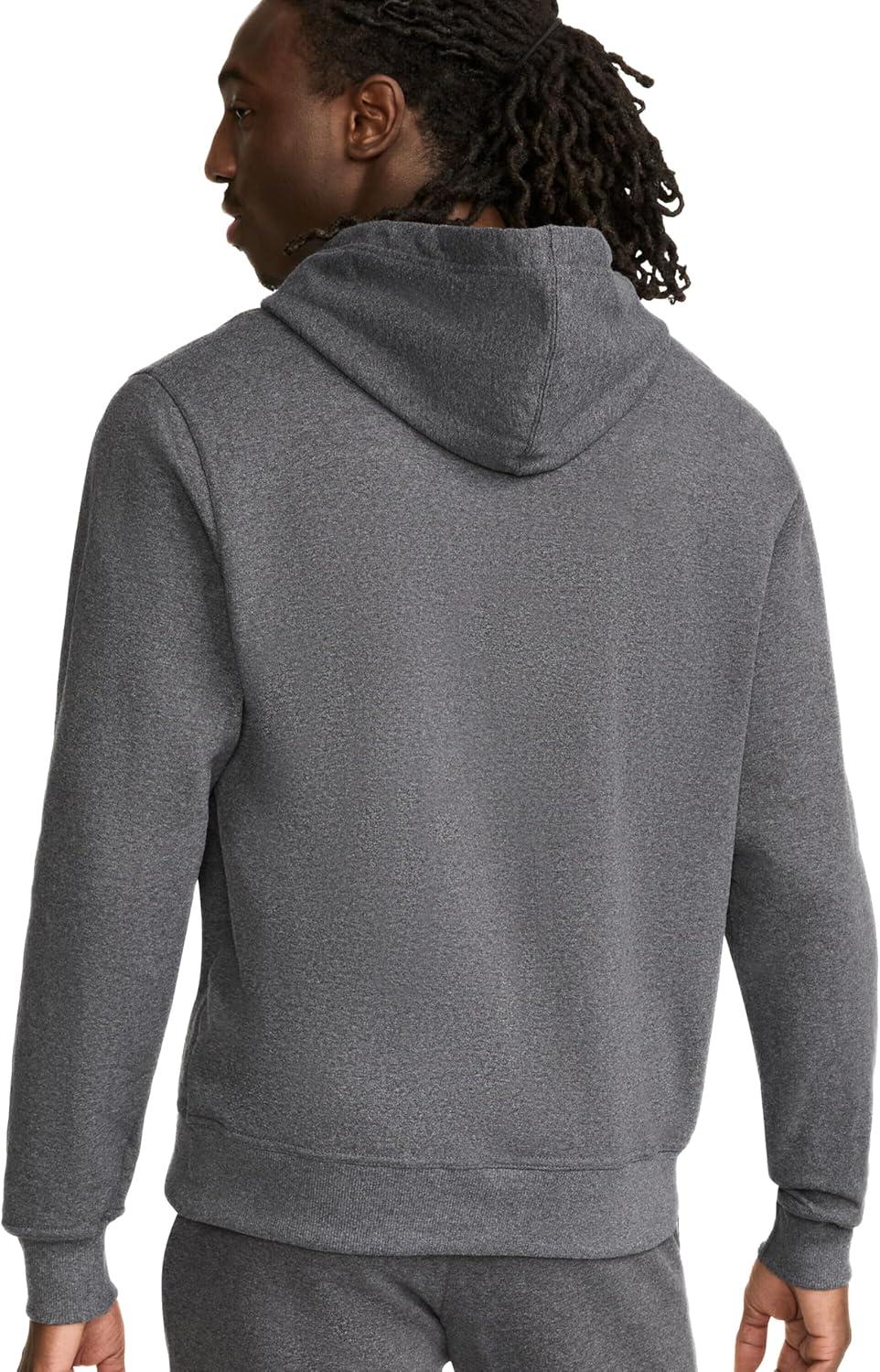 imageChampion Mens Fleece Script Logo Hoodie Reg Or Big ampamp TallGranite Heather Classic Script Logo