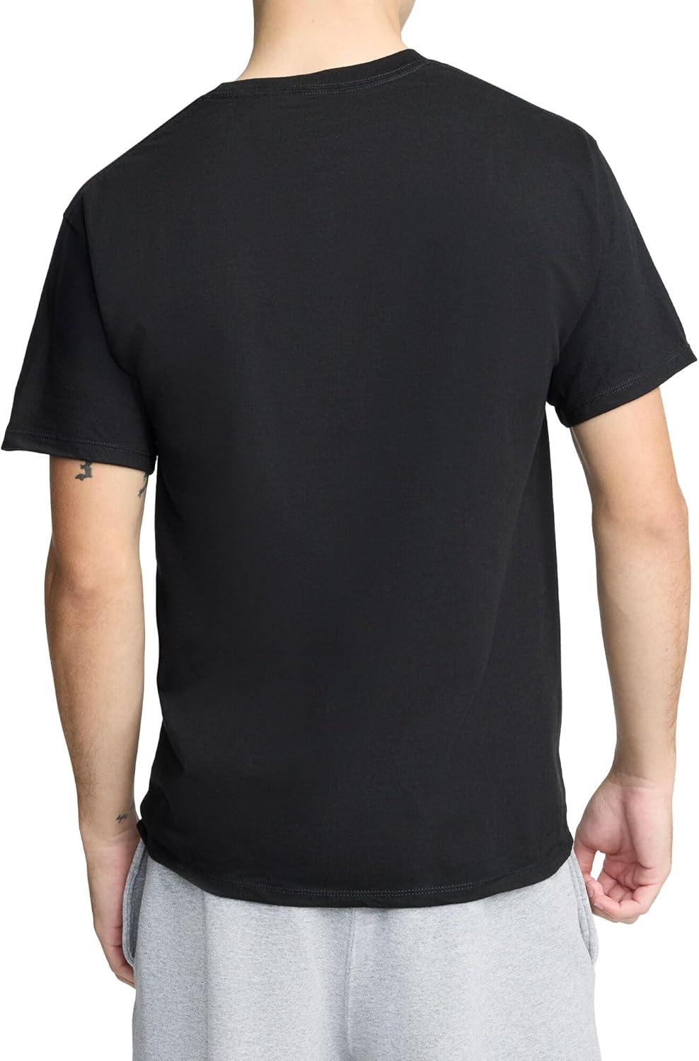 imageChampion Mens Heritage Short Sleeve Tee Mens TShirts Vintage Shirts Mens Tee Shirts GraphicsBlack