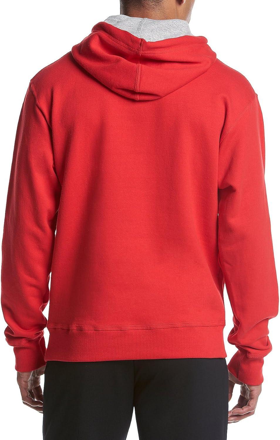 imageChampion Mens Pullover Fleece Hoodie Midweight C Logo Reg Or Big ampamp TallTeam Red Scarlet C Logo