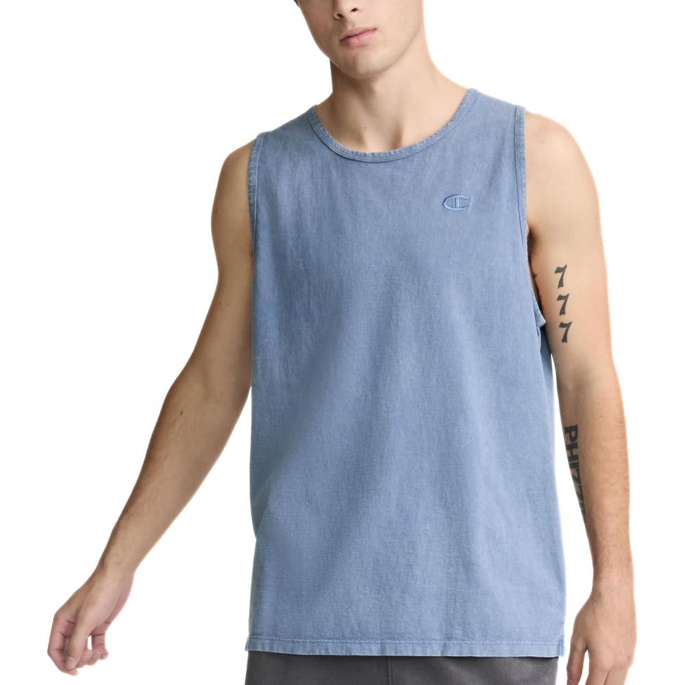 imageChampion Mens Vintage Wash Tank TopSevenseas Blue