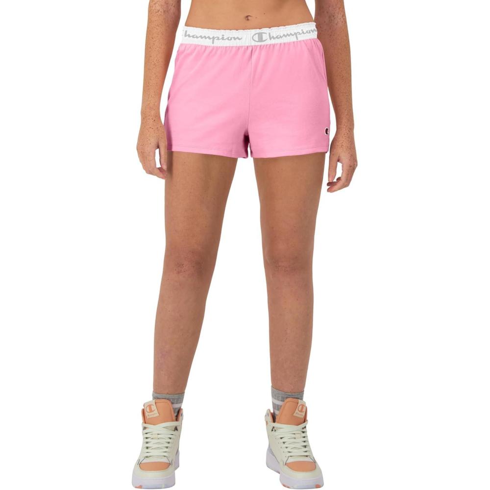 imageChampion Womens 35quot Practice Short Retired ColorsMarzipan Pink