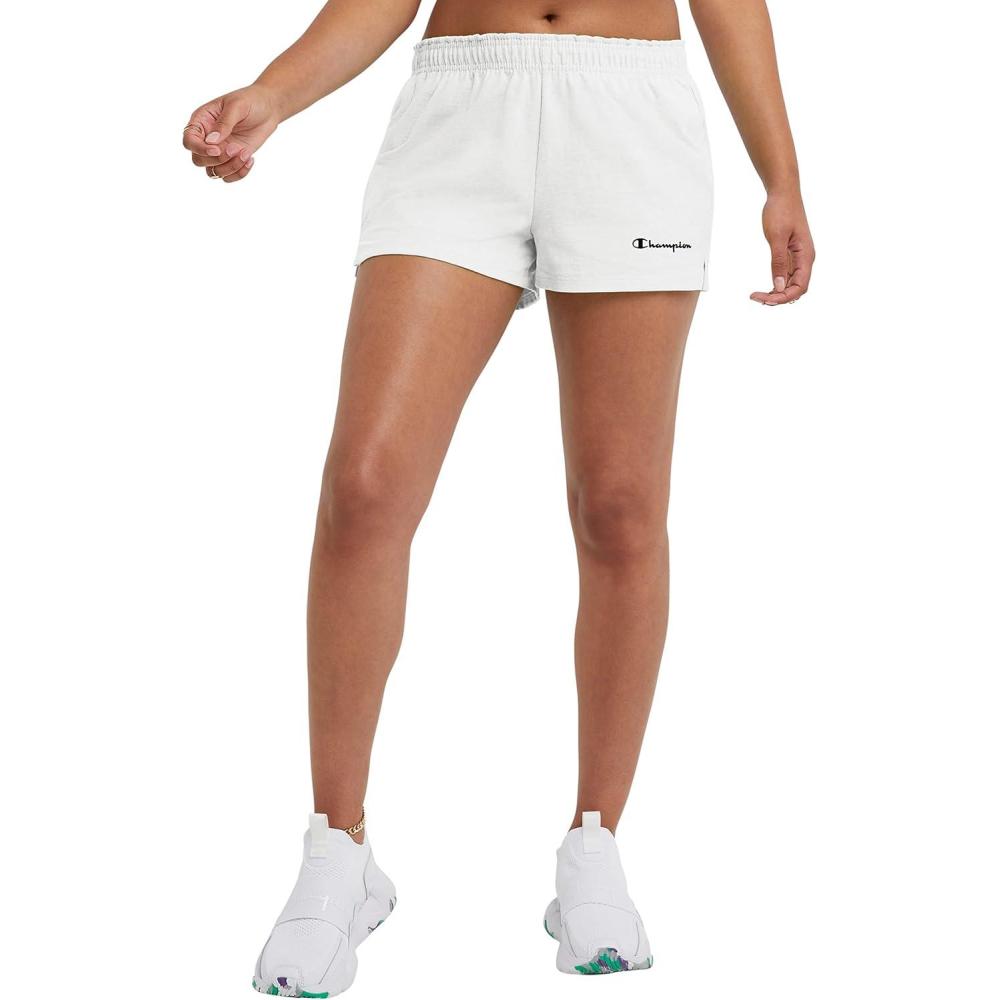 imageChampion Womens 35quot Practice Short Retired ColorsWhite Small Script