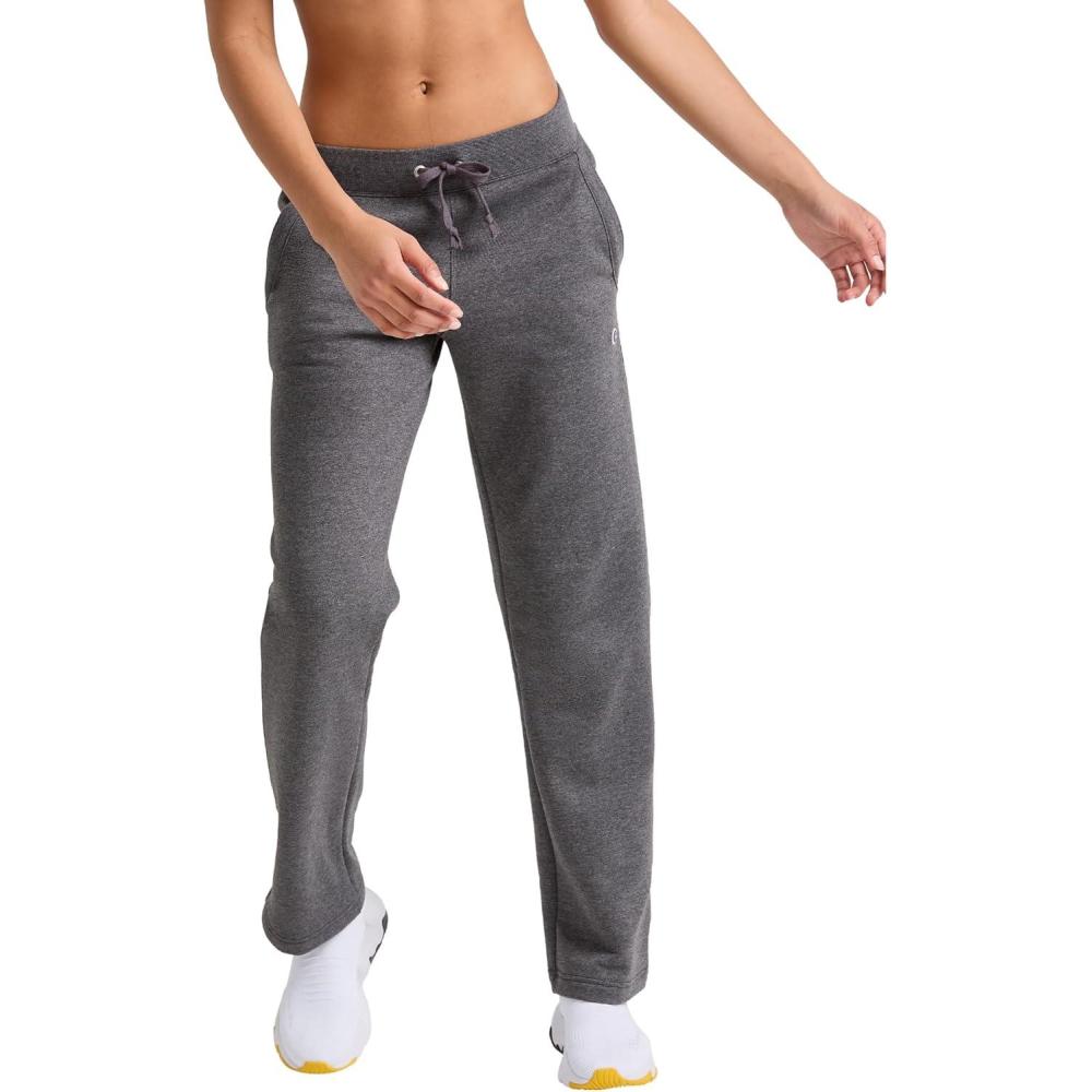 imageChampion Womens Comfortable Fleece Lounge Pants 31Granite Heather