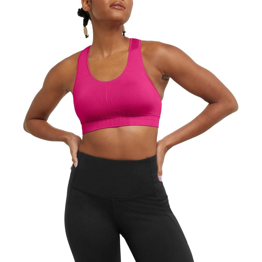 imageRacerback Sports Bra Champion InfinityFantastic Fuchsia