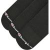 Champion Men’s 6-Pack Low Cut Socks(Black)