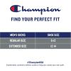 Champion Men’s 6-Pack Low Cut Socks(Black (6 Pack))