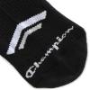 Champion Men’s 6-Pack Low Cut Socks(Black Logo)