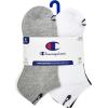 Champion Men’s 6-Pack Low Cut Socks(Multi Toe Logo)