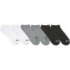 Champion Men’s 6-Pack Low Cut Socks(Multi (White  Grey  Black))