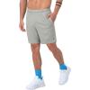 Champion Mens 7″ and 10″ Sport Shorts, Standard Fit, Lightweight, Moisture Wicking, Available in Regular and Big & Tall(Oxford Gray)