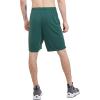 Champion Mens 7″ and 10″ Sport Shorts, Standard Fit, Lightweight, Moisture Wicking, Available in Regular and Big & Tall(Team Dark Green)