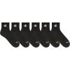 Champion Men’s Ankle Socks (6-Pack)(Black)