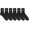 Champion Men’s Ankle Socks (6-Pack)(High Quarter Black)