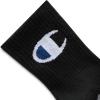 Champion Men’s Ankle Socks (6-Pack)(High Quarter Black Cuff Logo)