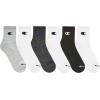 Champion Men’s Ankle Socks (6-Pack)(High Quarter Multi (White  Grey  Black))