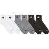 Champion Men’s Ankle Socks (6-Pack)(Multi (White  Grey  Black))