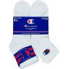 Champion Men’s Ankle Socks (6-Pack)(White With Buckle C – 6 Pack)