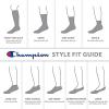 Champion Men’s Ankle Socks (6-Pack)(White/Grey/Black – 6 Pack)