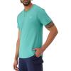 Champion Men’s Classic Everyday Soft, Comfortable T-Shirt (Regular or Big & Tall)(Aqua Crush)