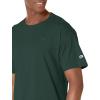 Champion Men’s Classic Everyday Soft, Comfortable T-Shirt (Regular or Big & Tall)(Dark Green – C Logo)