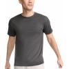 Champion Men’s Classic Everyday Soft, Comfortable T-Shirt (Regular or Big & Tall)(Granite Heather – C Logo)