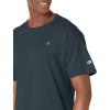 Champion Men’s Classic Everyday Soft, Comfortable T-Shirt (Regular or Big & Tall)(Granite Heather – C Logo)