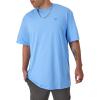 Champion Men’s Classic Everyday Soft, Comfortable T-Shirt (Regular or Big & Tall)(Swiss Blue – C Logo)