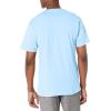 Champion Men’s Classic Everyday Soft, Comfortable T-Shirt (Regular or Big & Tall)(Swiss Blue – C Logo)