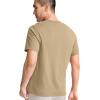 Champion Men’s Classic Everyday Soft, Comfortable T-Shirt (Regular or Big & Tall)(Western Khaki – C Logo)