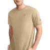 Champion Men’s Classic Everyday Soft, Comfortable T-Shirt (Regular or Big & Tall)(Western Khaki – C Logo)