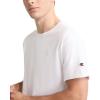 Champion Men’s Classic Everyday Soft, Comfortable T-Shirt (Regular or Big & Tall)(White – C Logo)