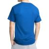 Champion Men’s Classic Short Sleeve T-Shirt, Standard Fit, Available in Regular and Big & Tall(Steel Blue Ink)