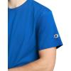 Champion Men’s Classic Short Sleeve T-Shirt, Standard Fit, Available in Regular and Big & Tall(Steel Blue Ink)