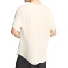 Champion Men’s Curved Hem Slub T-Shirt, Embroidered Script(Champion Natural)