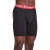 Champion Men’s Everyday Active Lightweight Stretch Boxer Briefs – 4 Pack(Long Leg – Black – 4 Pack)