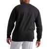 Champion Men’s Fleece Midweight Crewneck Sweatshirt (Reg. Or Big & Tall)(Black)