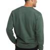 Champion Men’s Fleece Midweight Crewneck Sweatshirt (Reg. Or Big & Tall)(Dark Green C Logo)