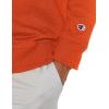 Champion Men’s Fleece Midweight Crewneck Sweatshirt (Reg. Or Big & Tall)(Spicy Orange C Logo)