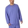 Champion Men’s Fleece Midweight Crewneck Sweatshirt (Reg. Or Big & Tall)(Stone Crush Blue – C Logo)