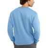 Champion Men’s Fleece Midweight Crewneck Sweatshirt (Reg. Or Big & Tall)(Swiss Blue – C Logo)