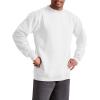 Champion Men’s Fleece Midweight Crewneck Sweatshirt (Reg. Or Big & Tall)(White)