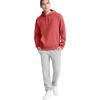 Champion Men’s Fleece Script Logo Hoodie (Reg. Or Big & Tall)(Cosy Brick Red – Tonal Script Logo)