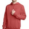 Champion Men’s Fleece Script Logo Hoodie (Reg. Or Big & Tall)(Cosy Brick Red – Tonal Script Logo)