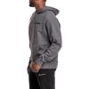 Champion Men’s Fleece Script Logo Hoodie (Reg. Or Big & Tall)(Granite Heather – Classic Script Logo)
