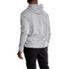 Champion Men’s Fleece Script Logo Hoodie (Reg. Or Big & Tall)(Oxford Gray Script)