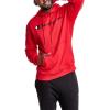 Champion Men’s Fleece Script Logo Hoodie (Reg. Or Big & Tall)(Team Red Scarlet – Classic Script Logo)